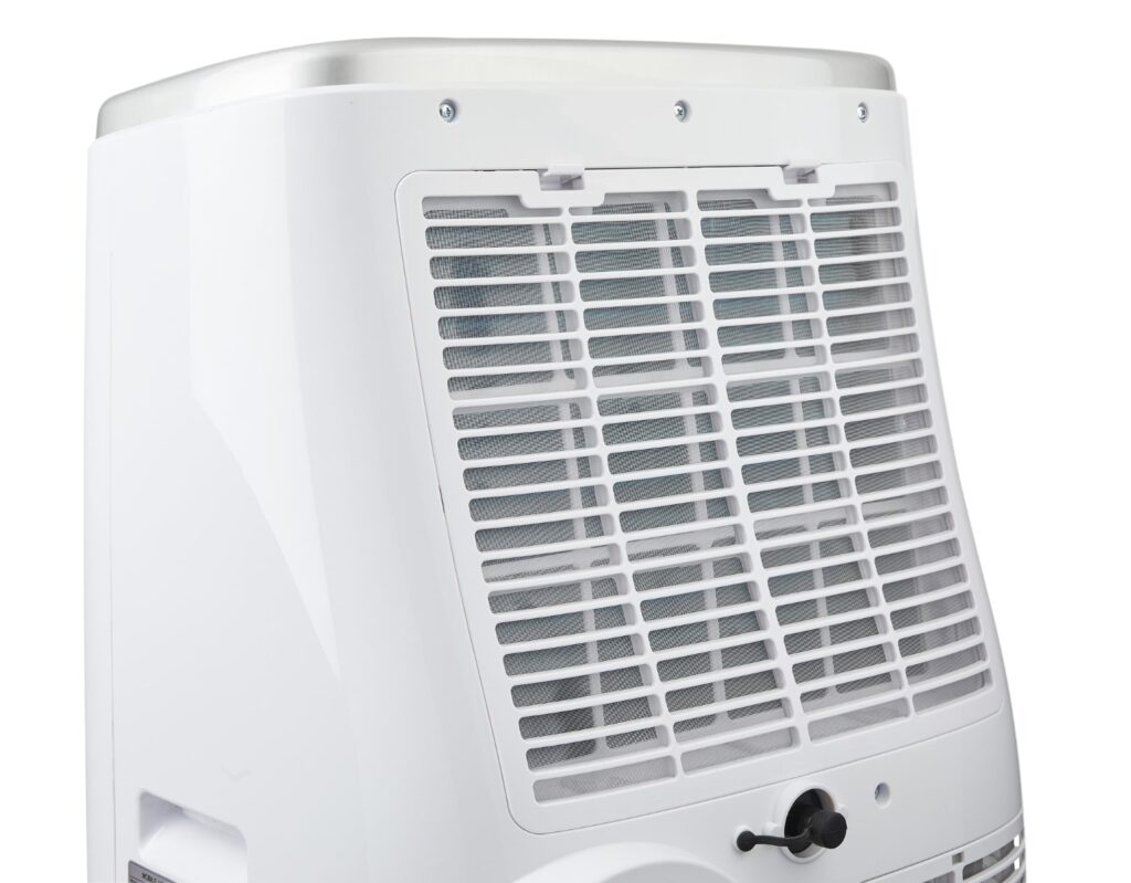 Evolar EVO-14000CHW mobiele airco achterzijde