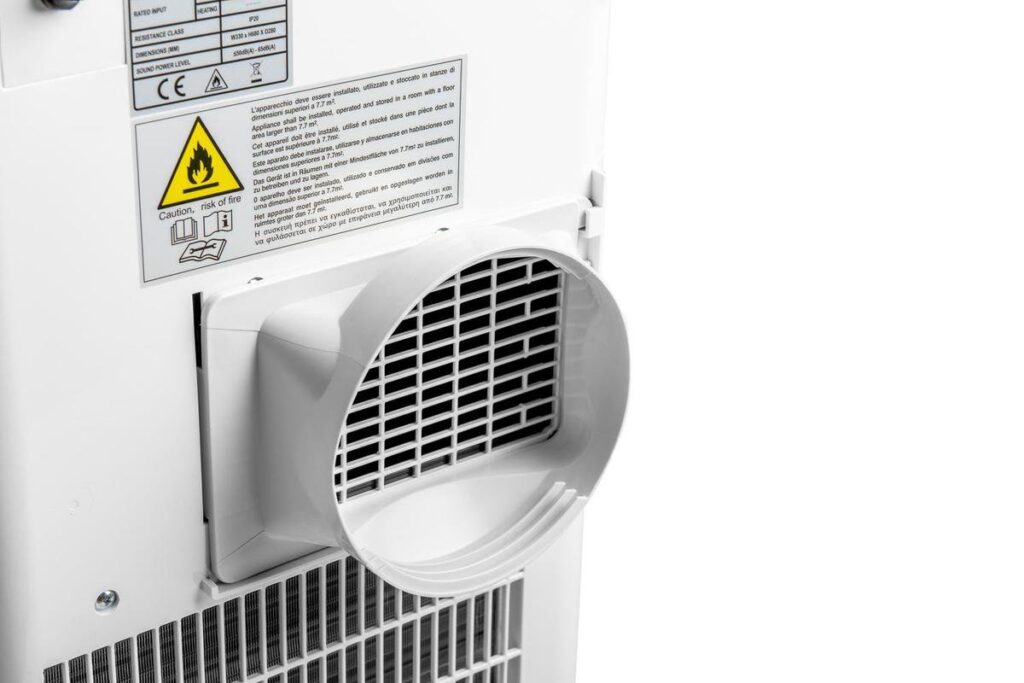 Mobiele airco bijvullen